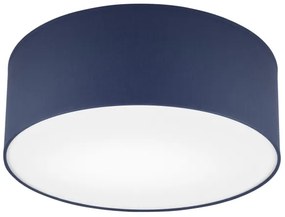 Stropné svietidlo SIRJA PASTEL 1xE27/60W/230V pr. 35 cm tmavomodrá