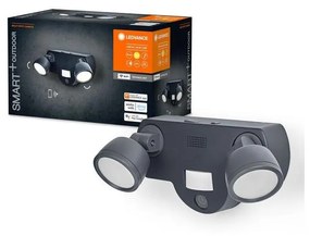 Ledvance - LED Vonkajšie svietidlo so senzorom a kamerou 2xLED/8W/230V IP44 Wi-Fi