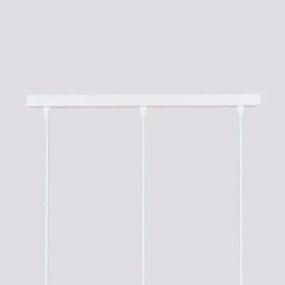 Sollux SL.1537 - Luster na lanku KARBON 3xGU10/10W/230V biela