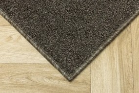 Metrážny koberec DRAGON TERMO 31431 hnedý / sivý