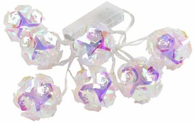 Dekoratívne osvetlenie Blossom Magic 10 LED, teplá biela, ča
