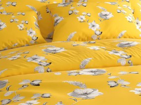 Obliečky z mikrovlákna YELLOW ROSE žlté Rozmer obliečky: 70 x 90 cm | 140 x 200 cm
