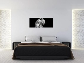 Obraz - Leopard (120x50 cm)