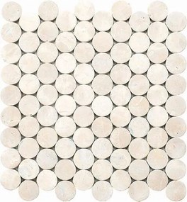 Mozaika Mosavit Circular blanco 30x30 cm mat CIRCULARBL