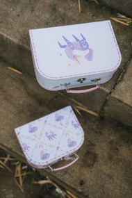 Bella Rose Detský kufrík Jednorožec – set 2 ks