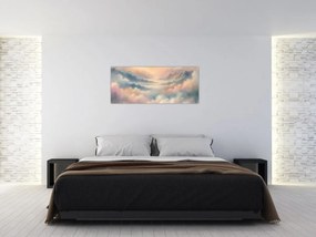 Obraz - Oblaky (120x50 cm)