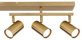 Globo 57911-5GO - Bodové svietidlo ROBBY 5xGU10/35W/230V zlatá
