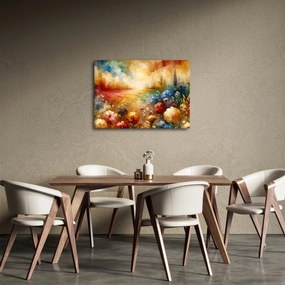 Obraz - Pestrofarebná lúka (70x50 cm)