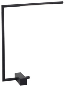 LED stolová lampa Raccio čierna