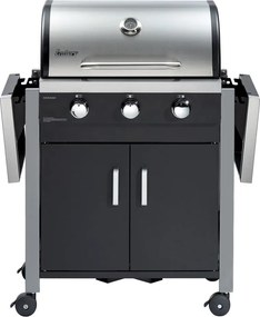 Čierny plynový vonkajší gril ENDERS Chicago 3