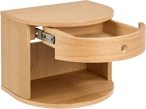 Nočný stolík v dekore duba v svetloprírodnej farbe Paron – Actona