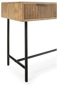 Konzolový stolík z mangového dreva v prírodnej farbe 38x100 cm Mundra – MOME