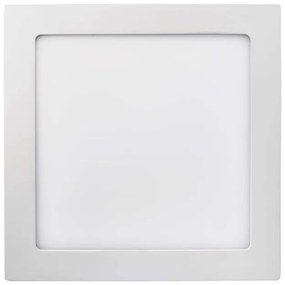 LED panel 225×225, štvorcový prisadený biely, 18W teplá b. 70923