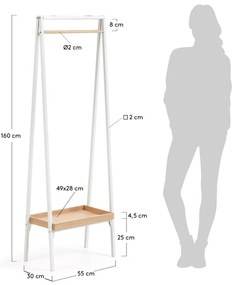 Vešiak Kave Home Belgrad Bow