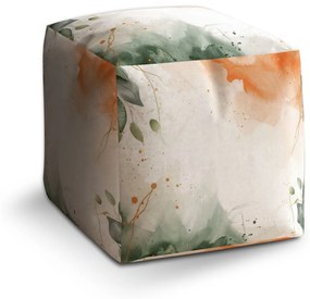 Sablio Taburet Cube Lesná hmla: 40x40x40 cm