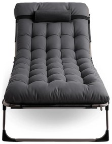 Záhradné lehátko s matracom a nastaviteľným operadlom VENUS