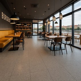 Beaulieu International Group, PVC podlaha - lino Master X 2979, na mieru, šíře 2m,4m, šedá, pvc, chodba / predsieň