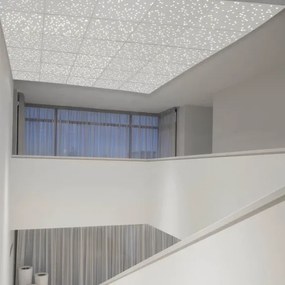 Stropné svietidlo LED so stmievaním Cielo 30 biele s diaľkovým ovládaním