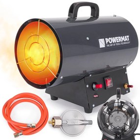 Plynový ohrievač 25kW + regulátor a hadica | PM-NAG-25GN
