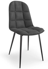 HALMAR Dizajnová stolička Brenna šedá