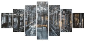 Obraz staničnej haly