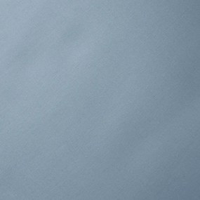 Modrá napínacia plachta z bavlneného perkálu 185x200 cm Cotton Percale – Bianca