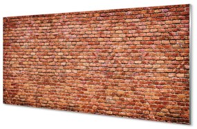 Obraz na skle Tehlové múry wall 100x50 cm 2 Prívesky