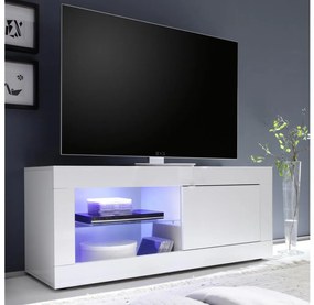 Televízny stolík NERILA biely