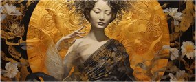 Obraz - Japonská dáma (120x50 cm)
