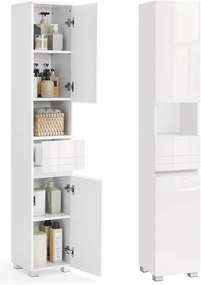 Kúpeľňová skrinka Vasagle Mista biela