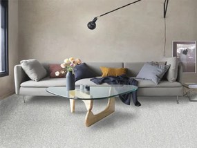 Koberce Breno Metrážny koberec NILE 91, šíře role 400 cm, sivá