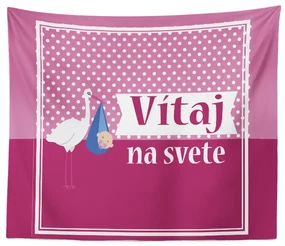 Sablio Deka Vitaj na svete 4: 150x120 cm