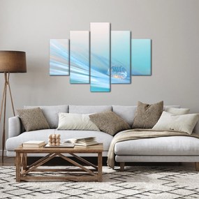 Obraz - Modrá kvapka (150x105 cm)