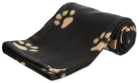 Čierna fleecová deka pre psa 100x70 cm Trixie Barney – Plaček Pet Products