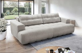 XXXLutz VEĽKÁ POHOVKA, plast, textil, kompozitné drevo, prírodná farba MID.YOU - Sedačky - 000694010202