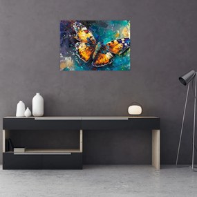 Obraz - Motýľ, olejomaľba (70x50 cm)