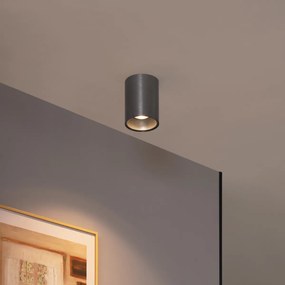 Moderné zapustené bodové svetlo tmavosivé GU10 50 mm - Deep