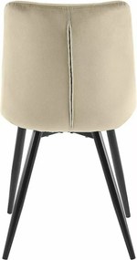 SI Stolička Ralph Velvet tmavá béžová