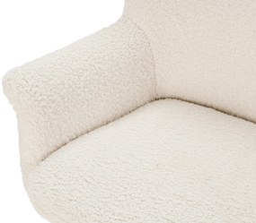 Hojdacie kreslo s látkou z buklé