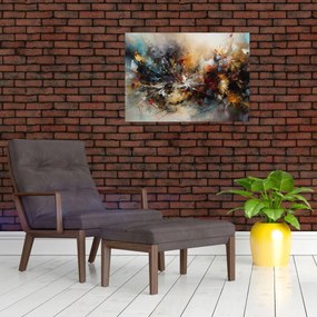 Obraz - Abstraktná grafika (70x50 cm)