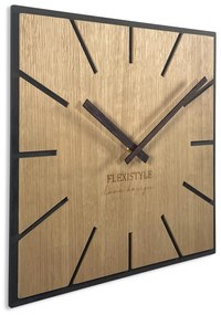 Dekorstudio Drevené hodiny EXACT dubové 50cm