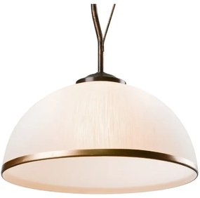 Brilagi - LED Luster na tyči ANTICO 1xE27/60W/230V bronz patina