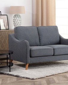 Pohovka Venuste denim blue/brown pre 2 osoby
