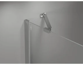 Mexen, Mexen Mist Duo výklopný sprchový kút 100 x 70 cm, priehľadný, chróm - 8A4-100-070-01-00