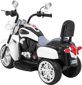 Ramiz Chopper NightBike Biela