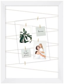 Biely rámček na stenu 40x50 cm – knor