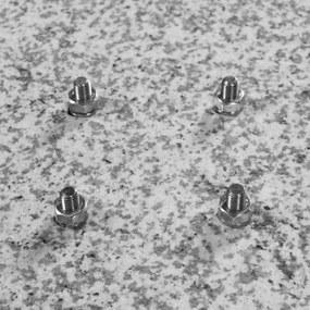 Doppler Pojazdný stojan na slnečník 140 kg - žulový s kolieskami