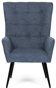 Relaxačné kreslo 315 BLUE2, tmavomodré