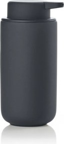 Čierny nástenný kameninový dávkovač mydla 450 ml Ume - Zone
