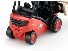 Bruder 2511 Vysokozdvižný vozík Linde s 2 paletami, 1:16, 29 x 22 x 9 cm